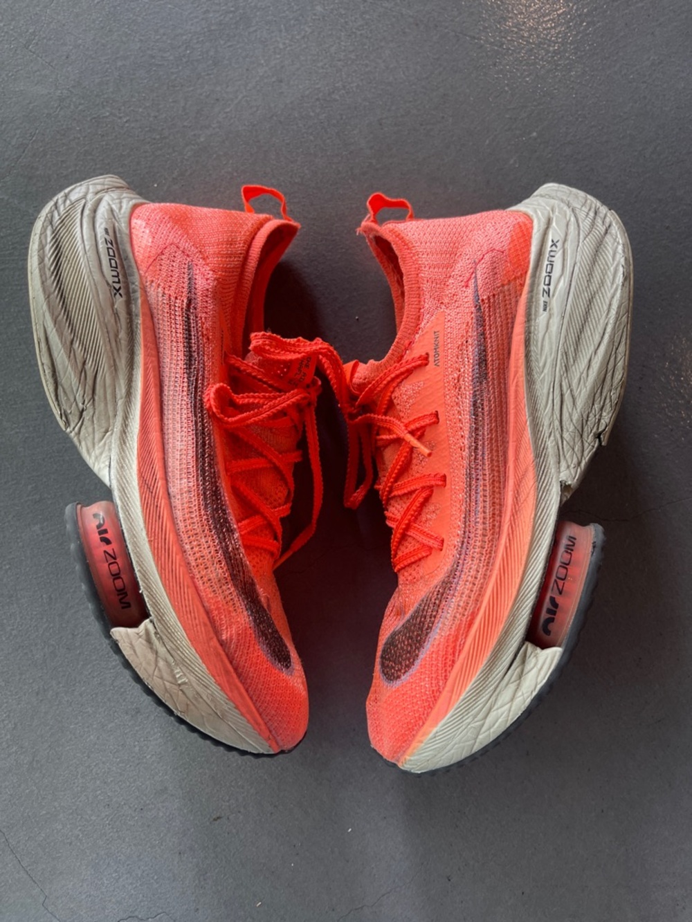 Nike Air Zoom Alphafly Nesxt%vBright Mango Orange Running Sneakers M 7.5, W 9 - Picture 3 of 9